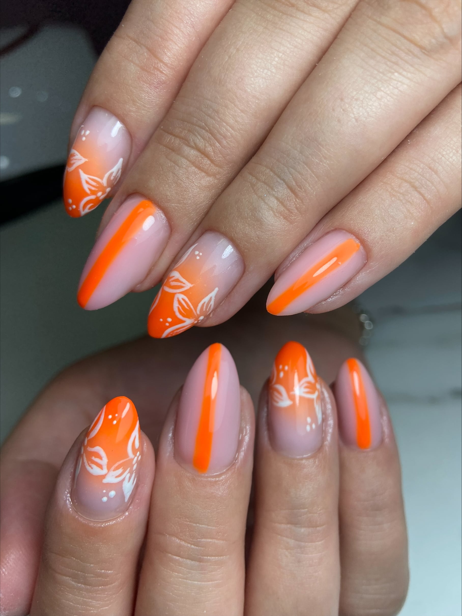 BIAB nails example 3 at Salon One Belfast