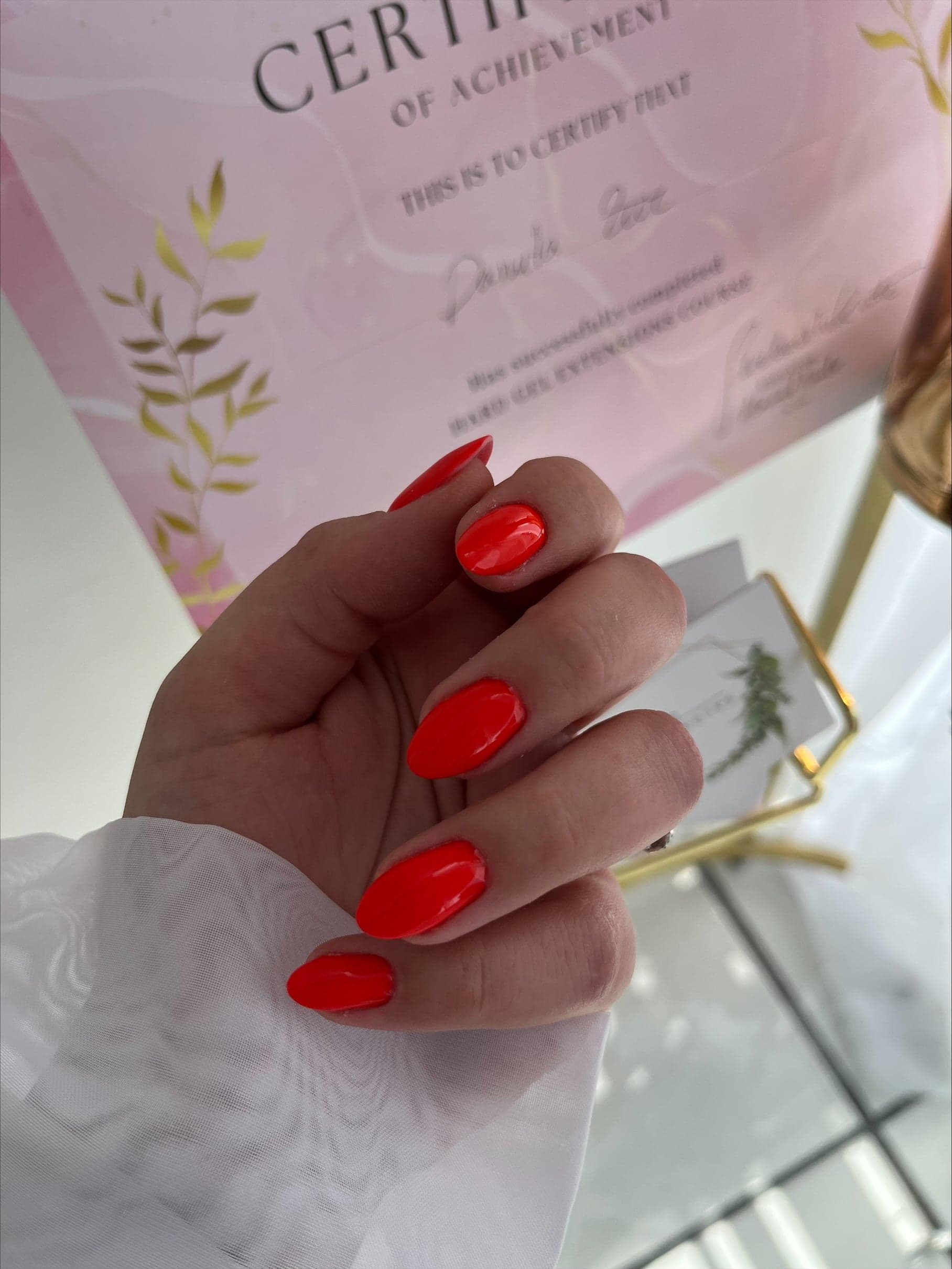 Nail training at Salon One in Belfast